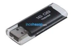 Toshiba 16 GB Bellek USB 2.0 Readyboost Asagiri