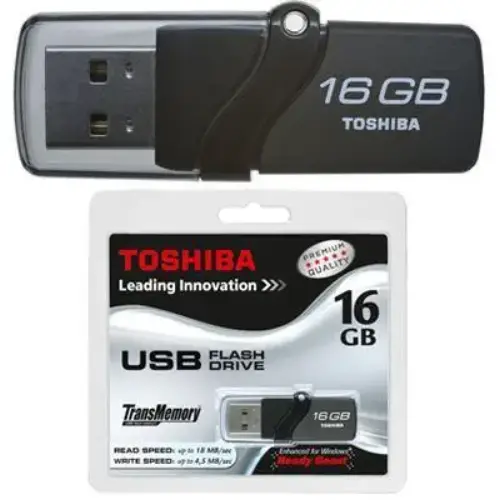 Toshiba 16 GB Bellek USB 2.0 Readyboost Asagiri