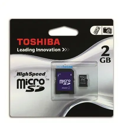 Toshıba 2 GB Mıcro SD (Class-4 Hıgh Speed Adaptör) 
