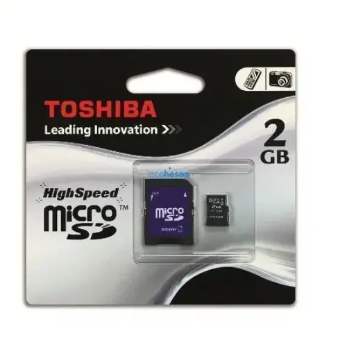 Toshıba 2 GB Mıcro SD (Class-4 Hıgh Speed Adaptör) 
