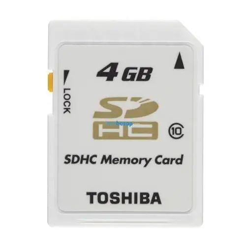 Toshiba 4 GB Secure Digital SDHC Class4 High Speed 