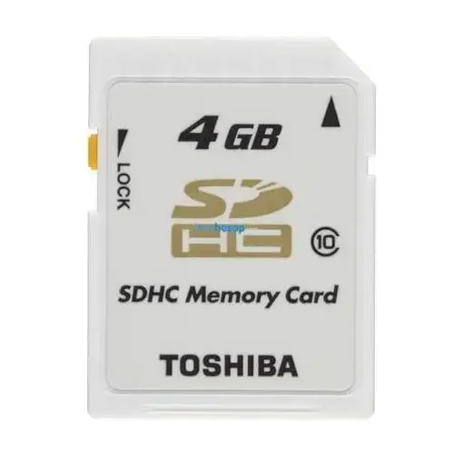 Toshiba 4 GB Secure Digital SDHC Class4 High Speed 