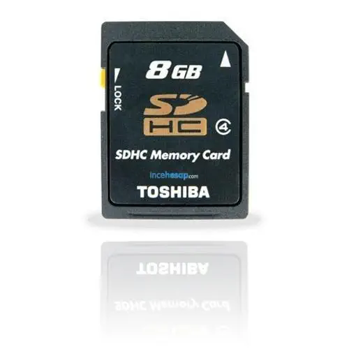 Toshiba 8 GB Secure Digital SDHC Class-4 High Speed