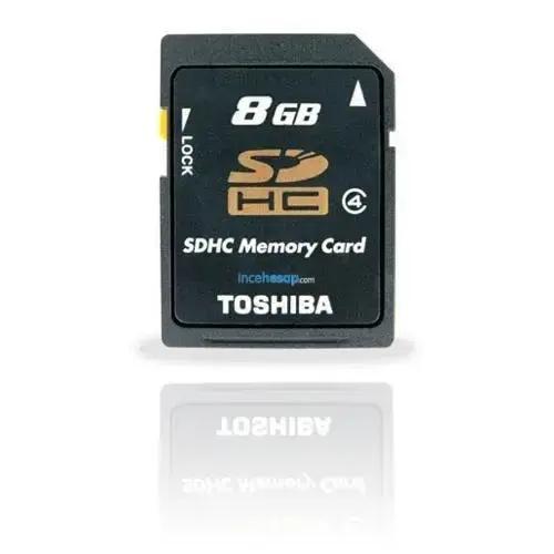 Toshiba 8 GB Secure Digital SDHC Class-4 High Speed
