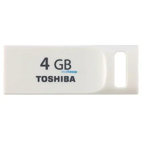 Toshiba 4 GB USB 2.0 Suruga Beyaz