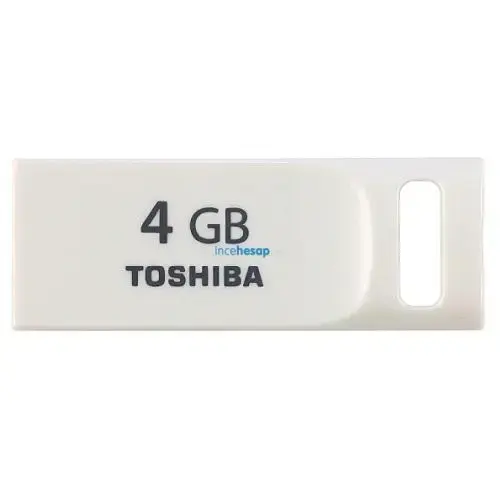Toshiba 4 GB USB 2.0 Suruga Beyaz