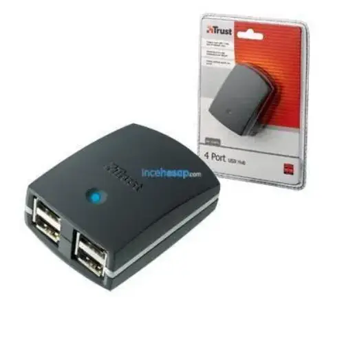 14378 Trust 4 Port USB Hub HU-1240P