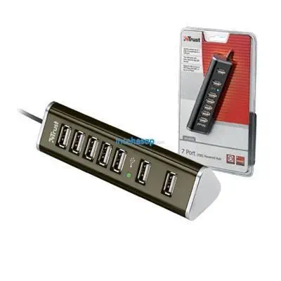 15140 Trust 7 Port USB2 Powered Hub HU-5870V