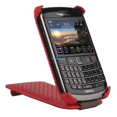 B.BERRY 9700/9780 KIRMIZI DİK KAPAKLI KILIF