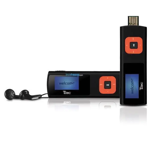 TTEC PLUS MP337 MP3 PLAYER TURUNCU