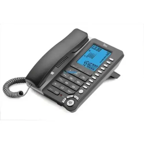 TTEC PLUS TK6103 MASAÜSTÜ TELEFON FÜME GÜMÜŞ