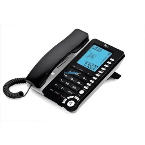 TTEC PLUS TK6103 MASAÜSTÜ TELEFON SİYAH GÜMÜŞ
