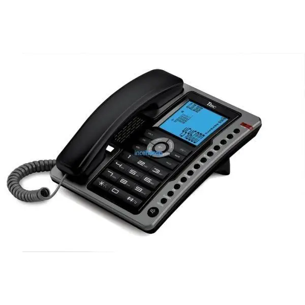 Ttec Plus TK6105 Masaüstü Telefon Siyah Antik Gümüş