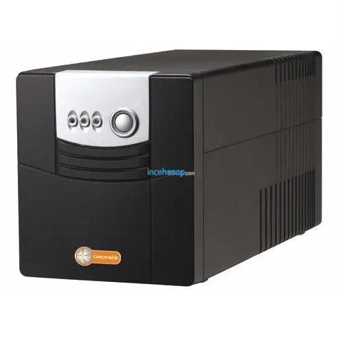 Tunçmatik LiTE-1000 1000VA, Line interactive 10Dk/25 Dak. Besleme Süresi