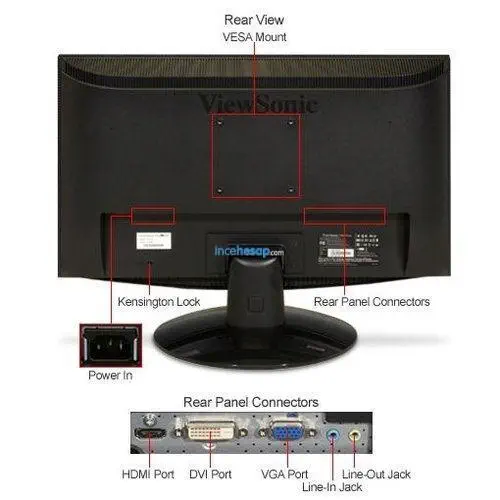 VIEWSONIC VX2433WM LCD MONİTOR
