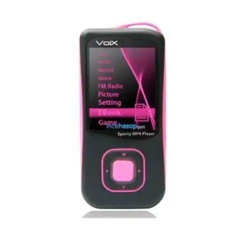 VOIX VX-180 PEMBE MP3/MP4 PLAYER 4GB 