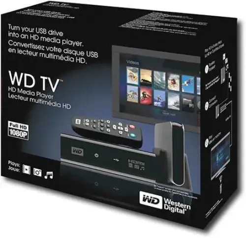 WESTERN DIGITAL LIVE FULL HD MEDIAPLAYER ETHERNET