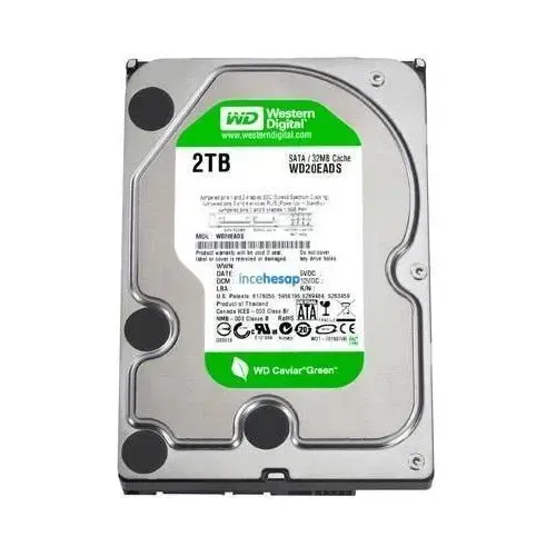 WESTERN DIGITAL 2 TB 7200 SATA2 32 MB GREENPOWER HARDDİSK