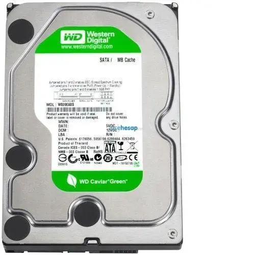 WESTERN DIGITAL 640 GB 64MB 7200 RPM Caviar Green SATA (WD6400AARS)