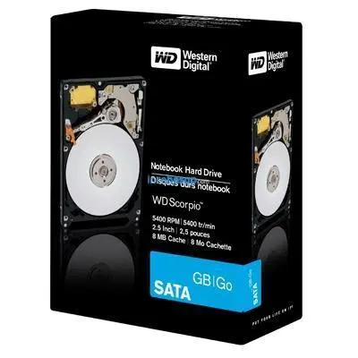 500 GB Western Digital 2.5 Scorpio Blue Sata2 8 Mb WD5000BPVT