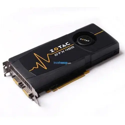 ZOTAC GTX465 (256Bit) 1GB GDDR5 TV DUAL DVI - incehesap.com