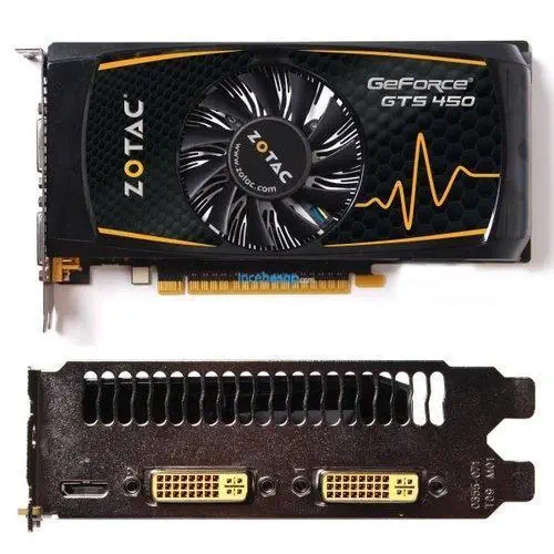 ZOTAC GTS450 (128Bit)1GB GDDR5 TV DUAL