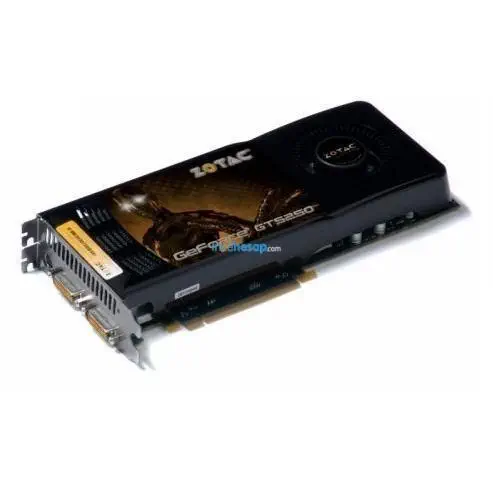 ZOTAC GTS 250(256Bit) 1GB DDR3 TV DVI 16X