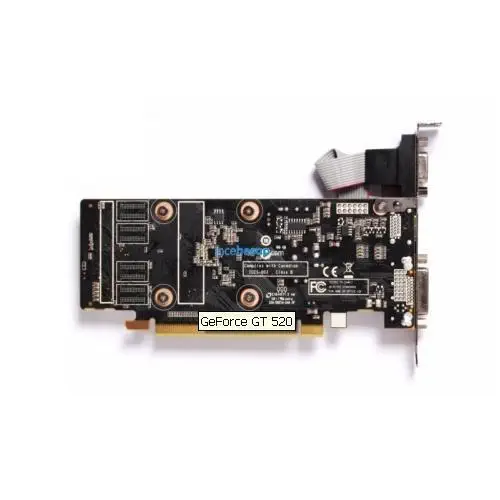 ZOTAC GT 520 (64BİT) 1GB GDDR3 V DUAL DVI