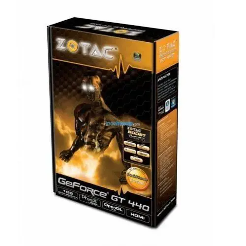 ZOTAC GT440(128BİT) 1GB GDDR3 TV DVI 16X