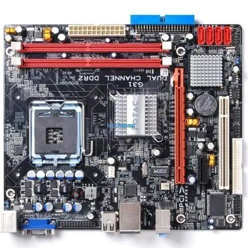 ZOTAC G31MAT-B-E DDR2 VGA+LAN+SATA3 16x