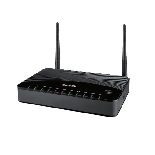 Zyxel P-660HNU-F1 ADSL2+ 4 Port 300 Mbps Kablsuz Router