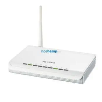 Zyxel P-660HW-T1V3 ADSL2+ 4 Port 54 Mbps Kablosuz Beyaz
