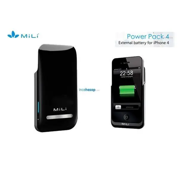MiLi POWER PACK 4( HI-C12) Taşınabilir Bataryalı Kılıf