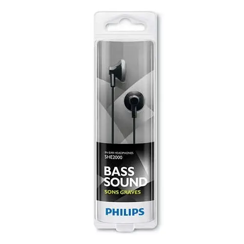 Philips SHE2000/10 Kulakiçi Kulaklık Siyah