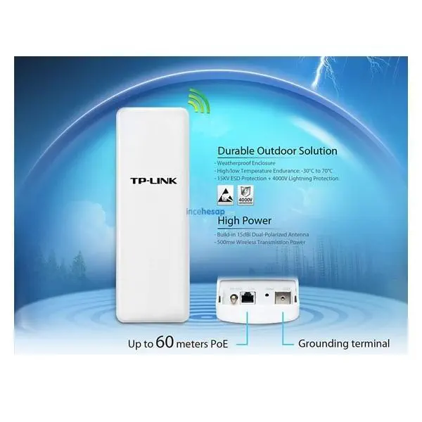 Tp-Link TL-WA7510N 150M 5 GHz Kablosuz Outdoor A.point