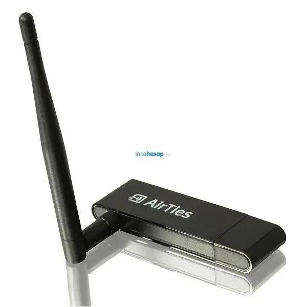 Airties 2315 150mbps Kablosuz USB Adaptör (Antenli)
