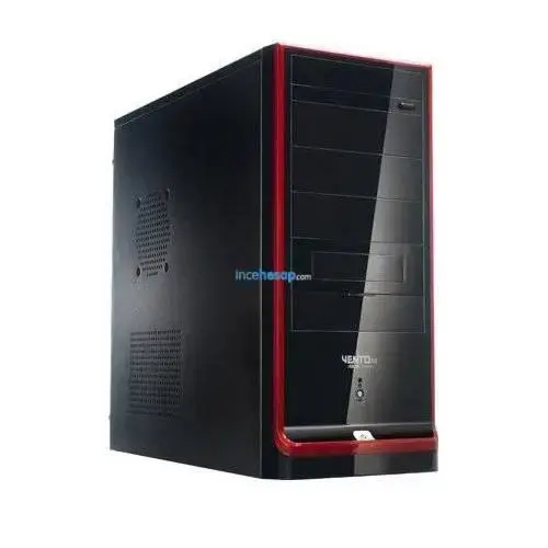 ASUS VENTO TAK52 KASA SİYAH/KIRMIZI 450W