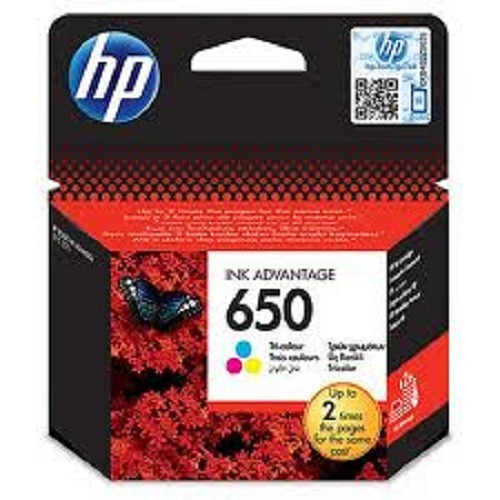 HP CZ102AE 3 Renkli Kartuş 650 (Deskjet 2515)