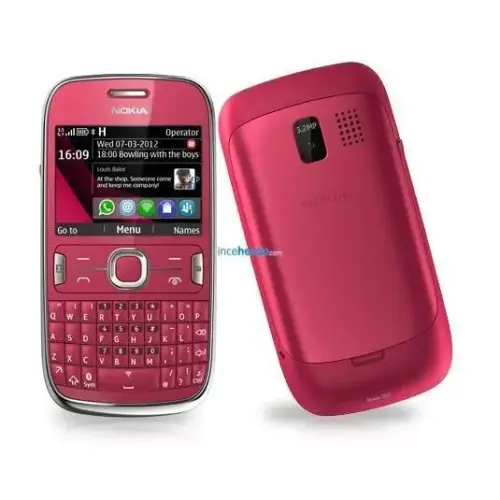 Nokia Asha 302 Kırmızı