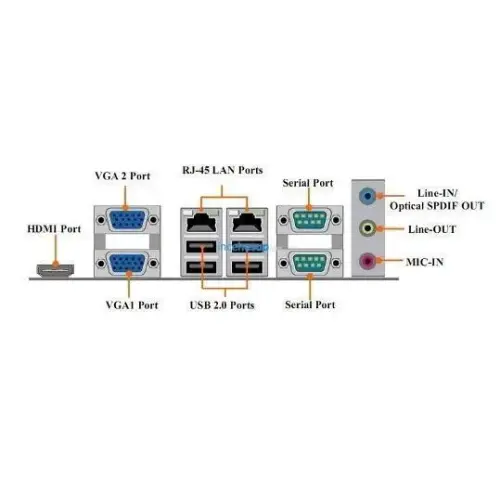 IPC Mini-ITX NF9B-2700 Anakart 