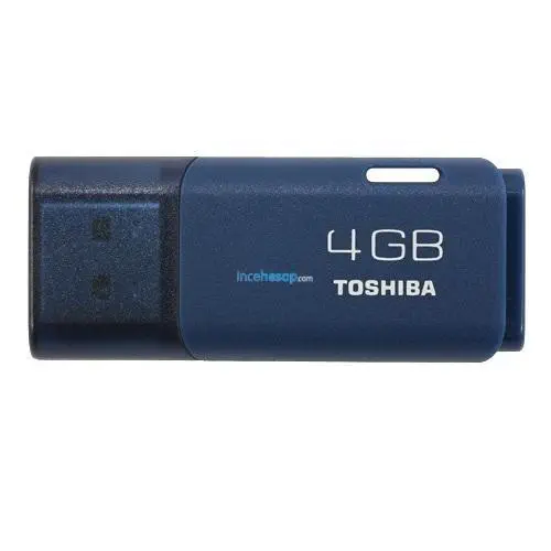 Toshiba 4 GB USB 2.0 Hayabusa Lacivert