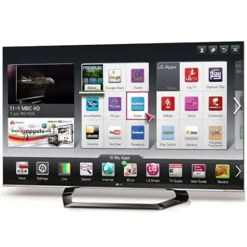 LG 55LM660S 3D Led Tv (4x Gözlük)