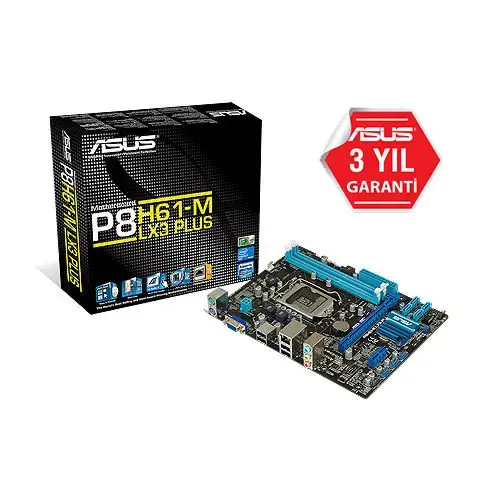 Asus P8H61-M LX3 Plus DDR3 S+V+GLAN 1155p 16x