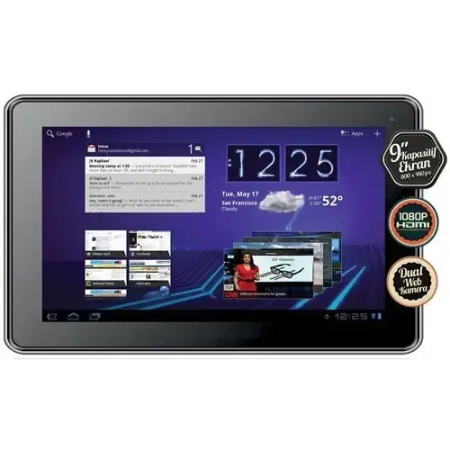 Ezcool Smart Touch 911 8GB 9” Beyaz Tablet + 4 Adet Aksesuar Hediye