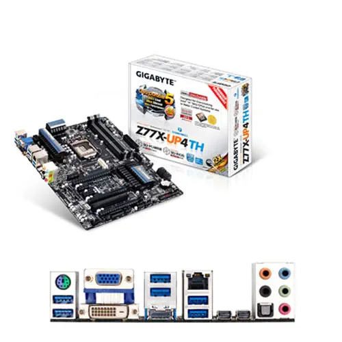 Gigabyte Z77X-UP4-TH DDR3 V+S+GLAN+TH 16x