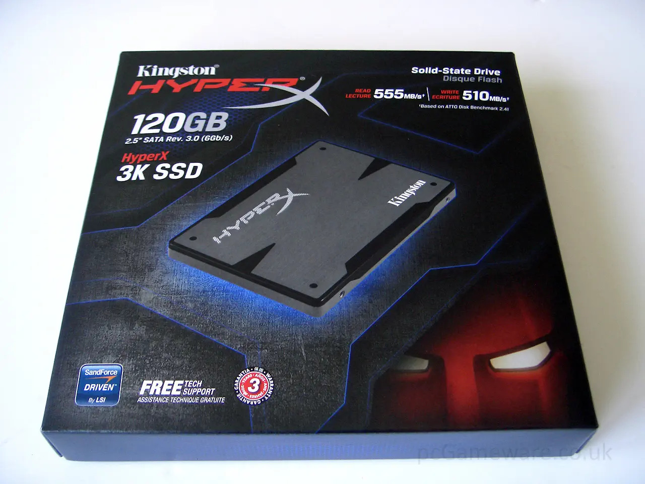 Kingston Hyperx 120 Gb 103 SSD SH103S3 555/510 MB