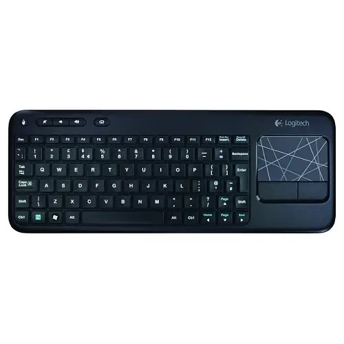 Logitech K400 Kablosuz Touch Unifying Klavye - Siyah - 920-003120