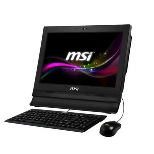 MSI AP1612-004XTR Intel Celeron B830 1.8GHz 2GB DRR3 320GB 15.6” HD FreeDOS Siyah Dokunmatik All-in-One PC