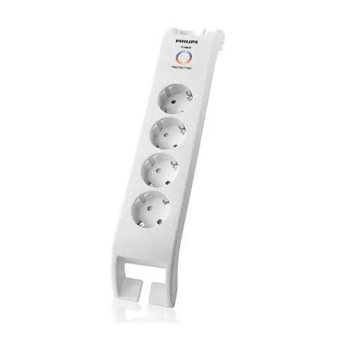 Philips 900 Jul 4 lü Aşırı Gerilim Koruyucu Priz