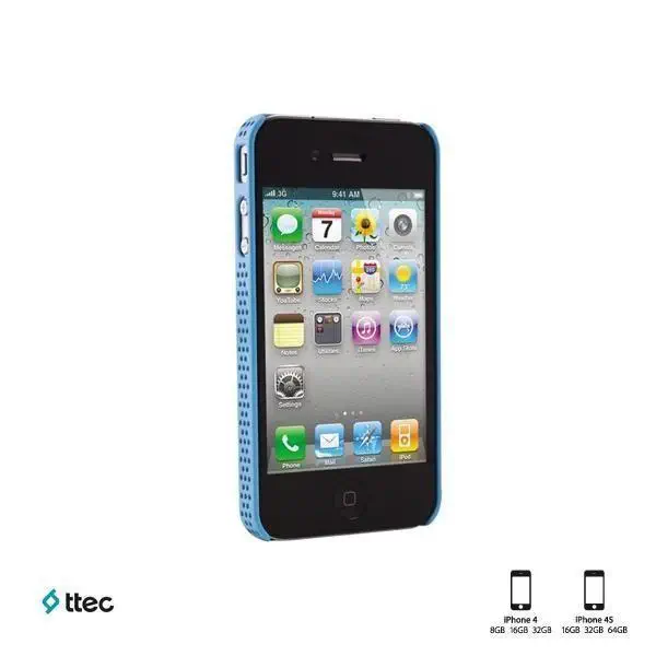 iPhone 4/4s File Tip Delikli-Ekran Koruyucu 